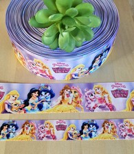 7/8 1.5" 1 YD Palace Pets Grosgrain Ribbon Disney Princess Horses Belle