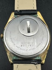 Seiko Grand Quartz Mens Gold Dial Day Date Eng/Kanji 35mm Quartz Watch 9943-8020 3