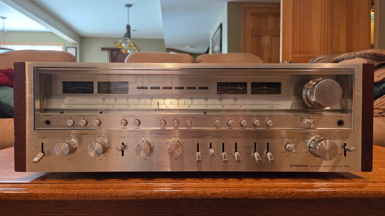 Pioneer SX-1280 vintage audio equipment - eBay listing photo 2