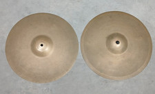 ZILDJIAN 13" CARTA SOTTILE HI HAT PIATTI 430, 460 grammi RARO! JAZZ!