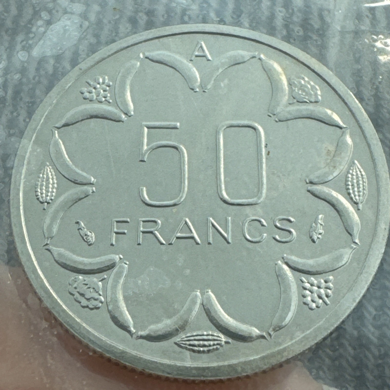 Pièce 50 Francs Monnaie De Paris Essai Banque Des États De L’afrique 1976 A FDC