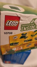 2 New LEGO Classic (1) Creativity Boxes Green 10708 & (1) Blue 10706 New In Box 