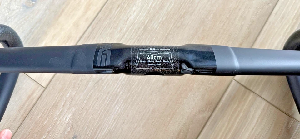 Manillar Enve AR Carbon InRoute Drop Bar Gravel Road 40 cm / 45 cm 300-1028-002 Foto 4 de 4
