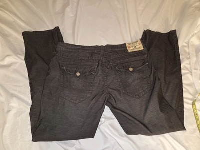 True Religion Ricky Super T Micro Corduroy Straight Pant | Lyst