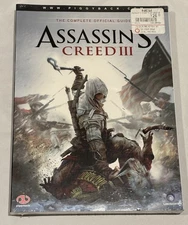 Assassins Creed 3 Piggyback Ubisoft Video Game Gamer Strategy Guide Cheat Book