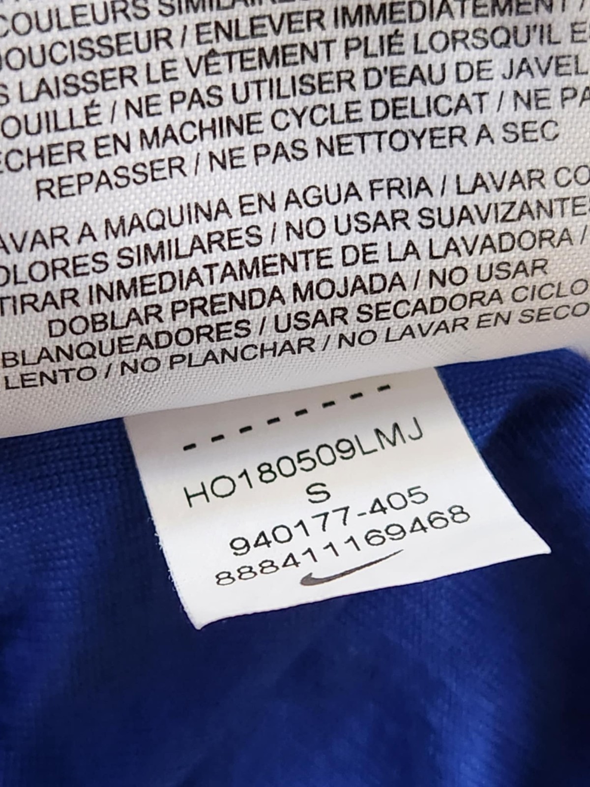 Nike Mens Breathe Dry Fit Shirt Small Blue 1/4 Zip Long Sleeve Training  940177 thumbnail 19