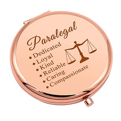 Appreciation Gift for Paralegal Lawyer Gifts Compact Mirror Legal Assistant 