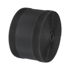 Carpet Cord Cover 30 Ft x 2.8" Grip Floor Cable Protector Polyester Black