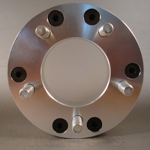 4 Wheel Spacers Adapters Converts 6x135 To 5x5.5 2" Thick 1/2-20 Studs - Picture 2 of 4