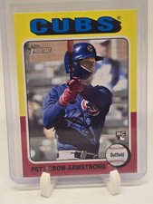 2024 Topps Heritage PETE CROW-ARMSTRONG RC Rookie  Chicago Cubs #177 