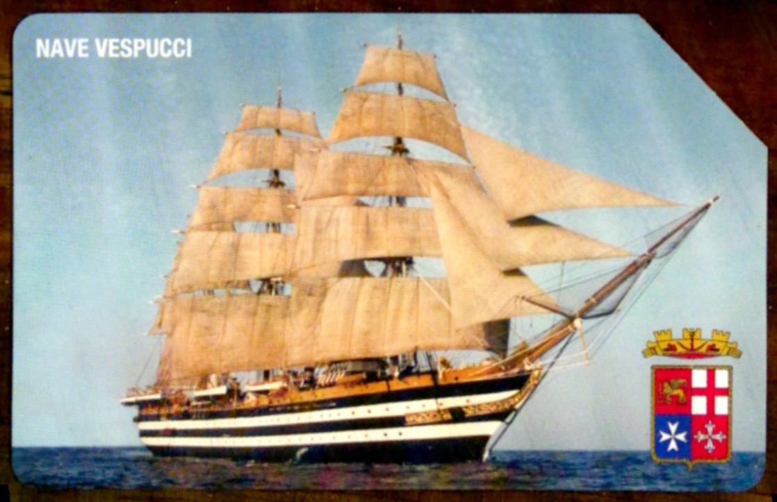 G 2119 621 C&C 4214 SCHEDA TELEFONICA USATA MARINA MILITARE NAVE VESPUCCI