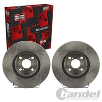 2X Champion Bremsscheiben 275Mm BelÜFtet Vorne Passend FüR Toyota Corolla