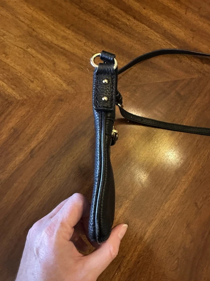 Сумочка через плечо Kate Spade Cobble Hill черная Tenley шагреневая кожа - Изображение 3 из 4