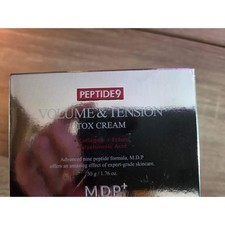 MDP Peptide9 Volume Pro Tox Cream Collagen Ectoin Hyaluronic Acid 50g 1.76oz