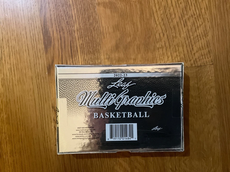 2022-23 Leaf Multi Graphics Basketball unopened box Factory Sealed - Image 2 of 4