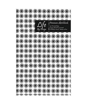 Premium Life By Design Sketchbook 6 x 9 Inch Uncoated 70 Pound [75 gsm] Paper Bl