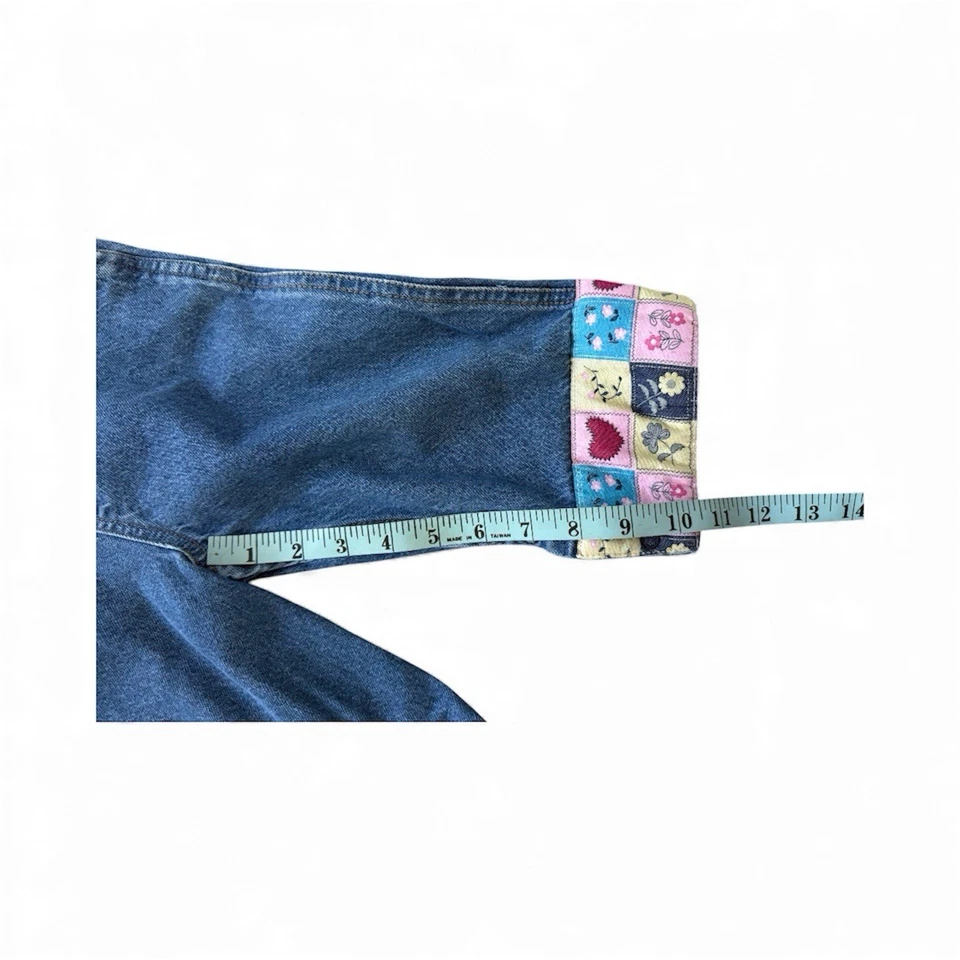 Винтажный детский джинсовый комбинезон Little Arizona Co. 24 М для малышей ясельного возраста - Изображение 4 из 4