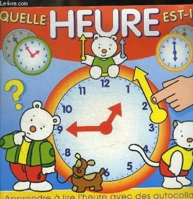 WIE SPÄT IST ES? ZEIT LESEN LERNEN MIT AUFKLEBERN, KOLLEKTIV