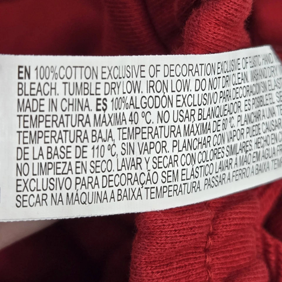 Pantalones Forever 21 Mujer S Rojo Hello Kitty Bordados Salón Foto 4 de 4