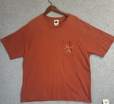 VTG Harley-Davidson Adamec Orange Park FL Flame T Shirt XL USA 100% Cotton ‘05
