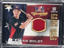 Boldt, Ryan - 2013 USA Baseball Champions - Game Gear - Swatch - 76/99