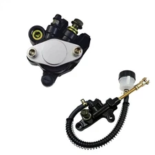 Brake Caliper Kit with Rear Master Cylinder for Yamaha Warrior 350 1987-2001