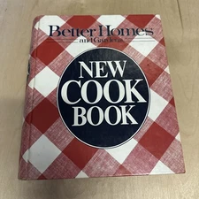 Vintage 1985 Better Homes & Gardens New Cook Book Cookbook Ring Binder