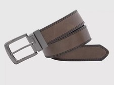 Wrangler Burnished Leather Brown Black Reversible Belt Size 42 NWT WR304624