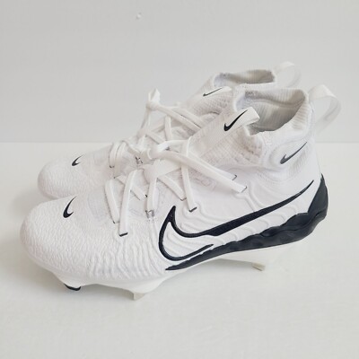Nike Alpha Huarache NXT White‎ Black Baseball Cleats (DJ6517-101) Men\'s Size 7 Nike Alpha Huarache NXT Mens Baseball Cleats White Black  main image 2