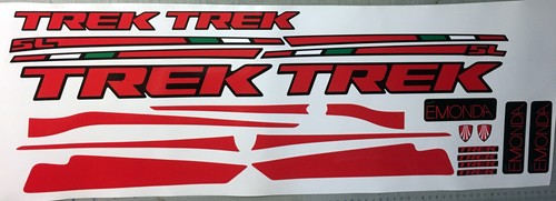 Set Trek Emonda Sl Red Tricolor 
