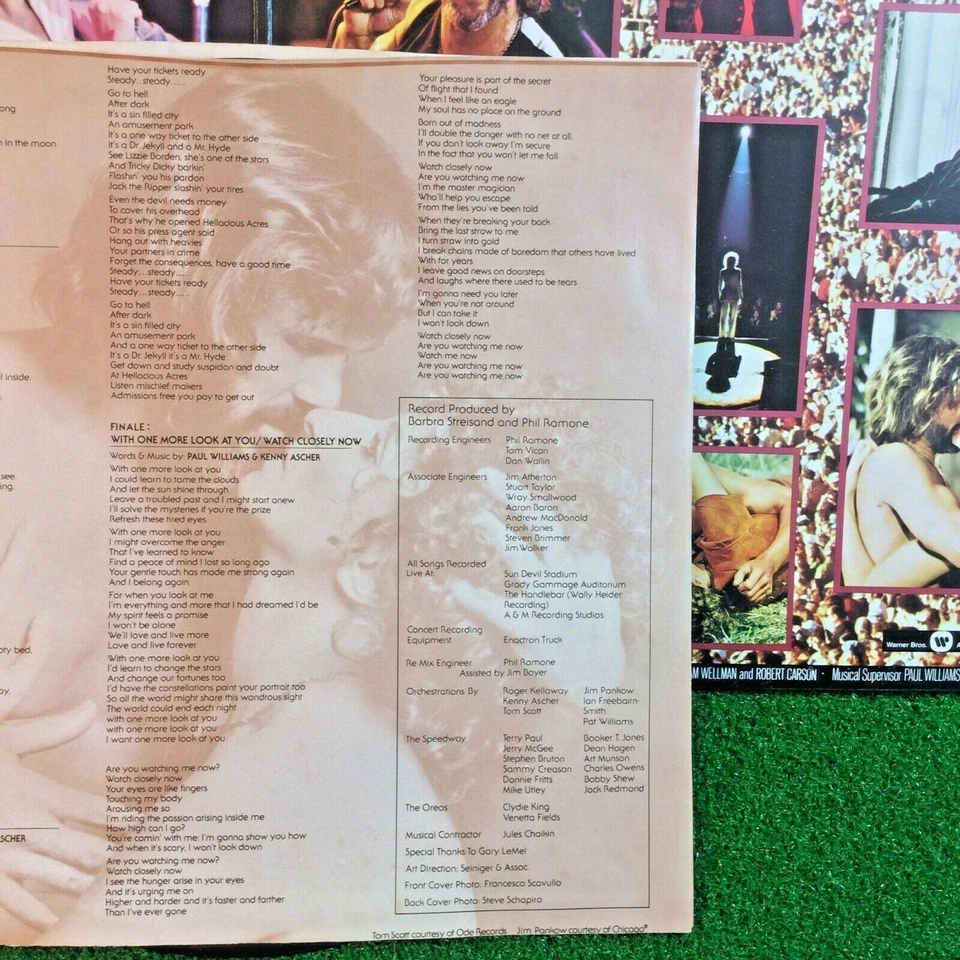 A Star Is Born 1976 оригинальная долгоиграющая пластинка Барбра Стрейзанд и Крис Кристофферсон - JS 34403 - Изображение 4 из 4