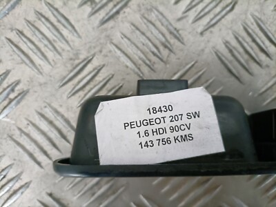 Commande Lève-vitre Avant Gauche Pour Peugeot 207 (2007-2013) - Occasion, Il Manque Le Bouton Rétro