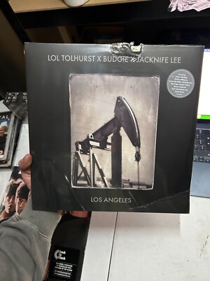 Lol Tolhurst/Budgie/Jacknife Lee Los Angeles (Vinyl) 12'' Album - DAMAGED COVER