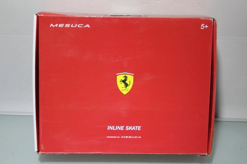 Mesuca Inline Skates für Erwachsene und Kinder Ferrari Skates 38-41 ROT - Bild 4 von 4
