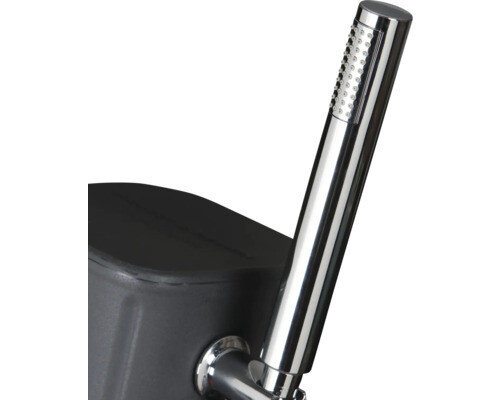 Solardusche Gartendusche 190 l H 119 cm Aluminium mit Kalt- und Warmwasserhahn - Bild 7 von 7