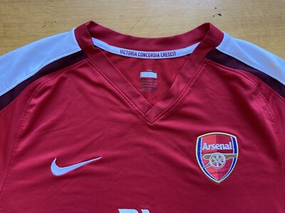 ARSENAL LONDON 2008 2010 HOME FOOTBALL SHIRT SOCCER JERSEY NIKE