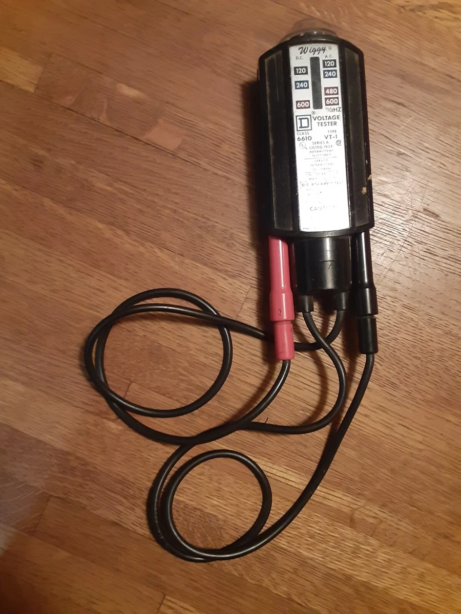 Wiggy Voltage Tester Class 6610 Type VT 1 Series A Listed 193F eBay