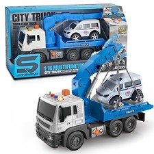 Spielzeug-LKW LKW Spielzeug mit Auto Spielzeug, kran spielzeug