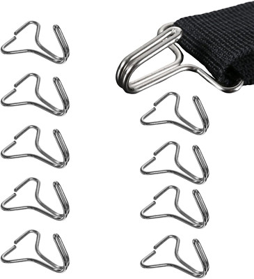 10 PCS Car Seat Cover Hooks, Fixing Hanger Fastener Locking Clip for Car Headres