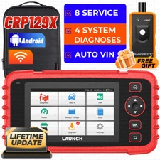 2025 Launch CRP129X OBD2 Car Scanner Engine ABS SRS SAS TPMS EPB Diagnostic Tool