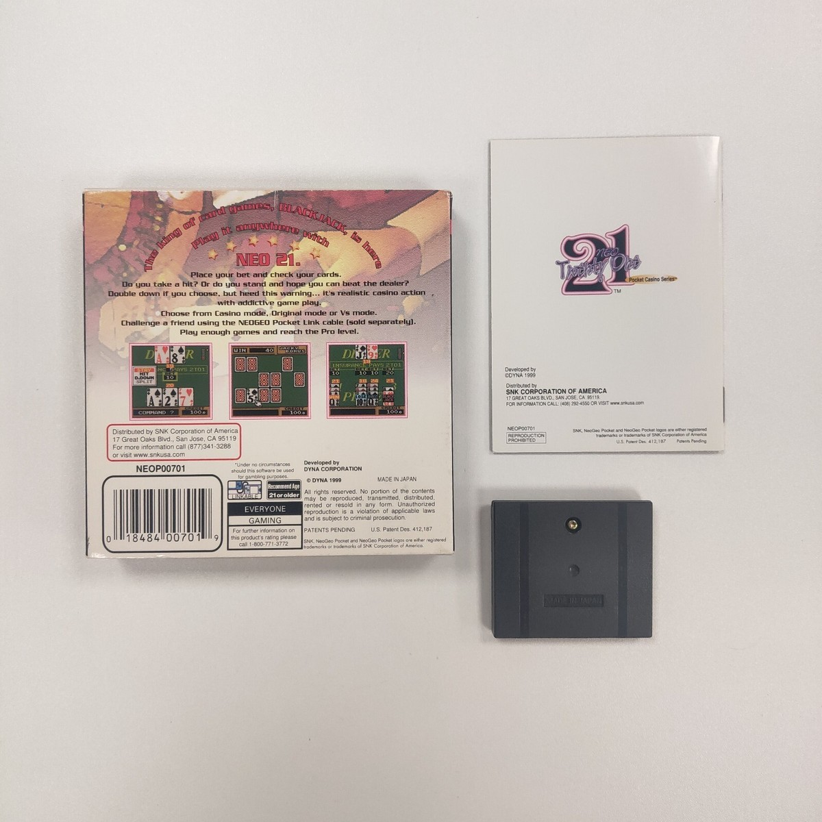 Neo Twenty One 21 Neo Geo Pocket Color | eBay