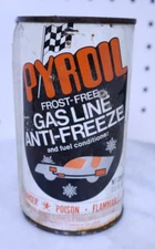 Nice Unopened Vintage Pyroil Frost-Free Gas Line Anti-Freeze GPT-12 11.5 Oz Car