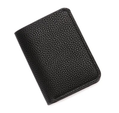 Cartera De Cuero Para Hombre Billetera Carteras Corta Cartera De Moda Clasico