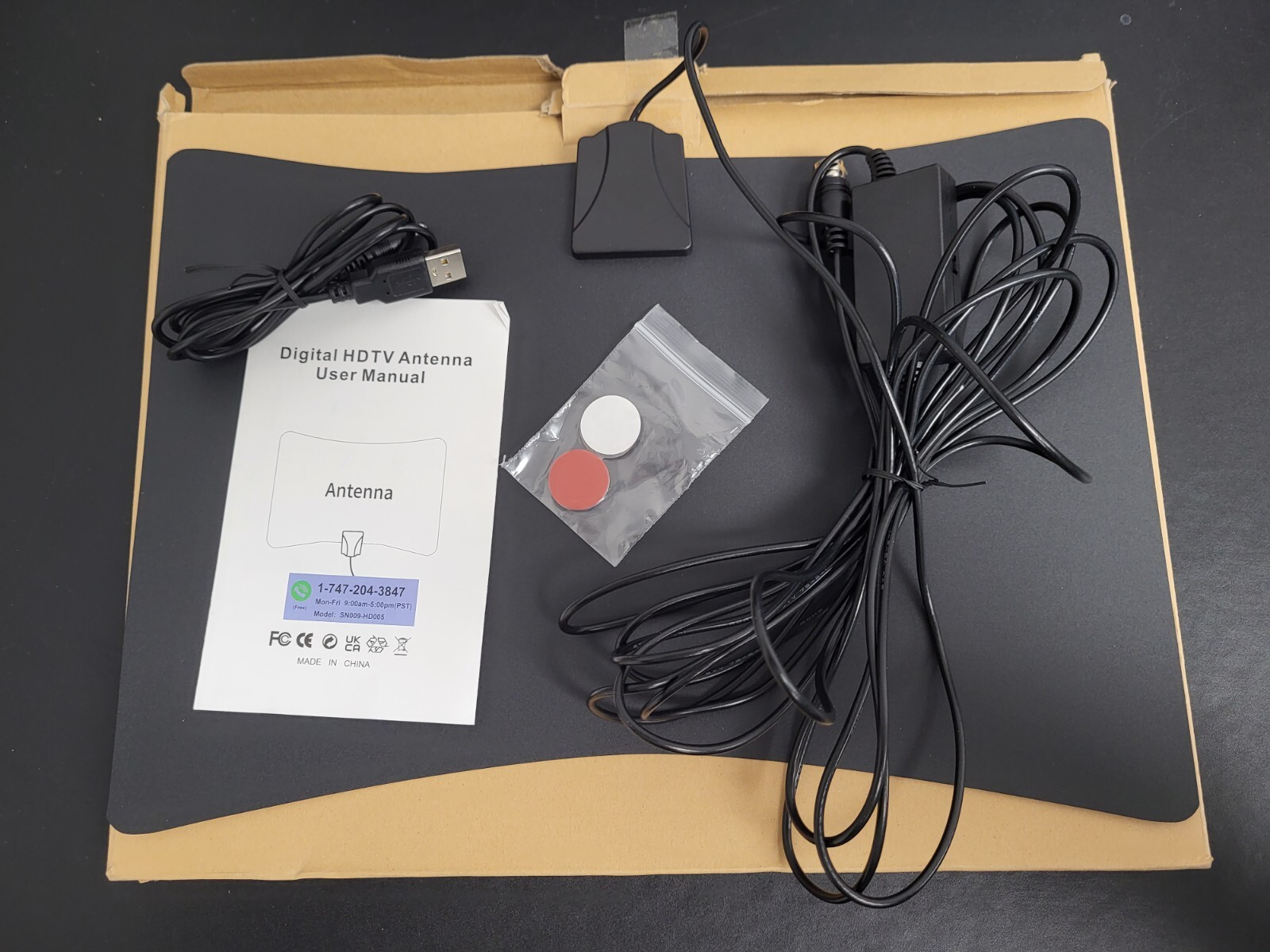 🔥🔥Digital HDTV short range/long range Antenna SN009HD005🔥🔥 eBay