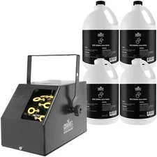Chauvet DJ B-250 Bubble Machine + 4 Gallons Bubble Fluid  idjnow