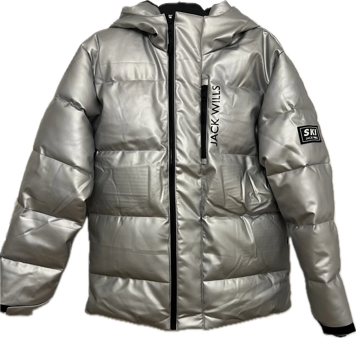 Mens shop silver jacket
