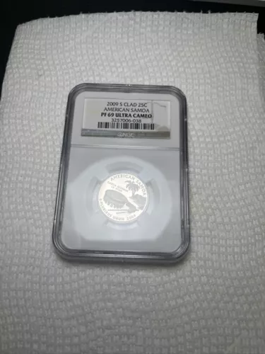 2009 S Quarter US Territories PF69 Ultra Cameo American Samoa NGC Certified