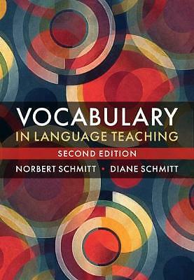 Vocabulary Language Teaching 2e Norbert Schmitt Diane S… Hardcover 9781108476829