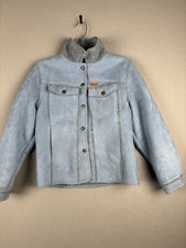 Outback Trading Company Girls Jacket L Large Blue Telluride Fleece Lined 2590