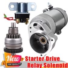 Starter Drive & Relay Solenoid for Polaris Xplorer 400 4X4 1996-1999 00-2002 US
